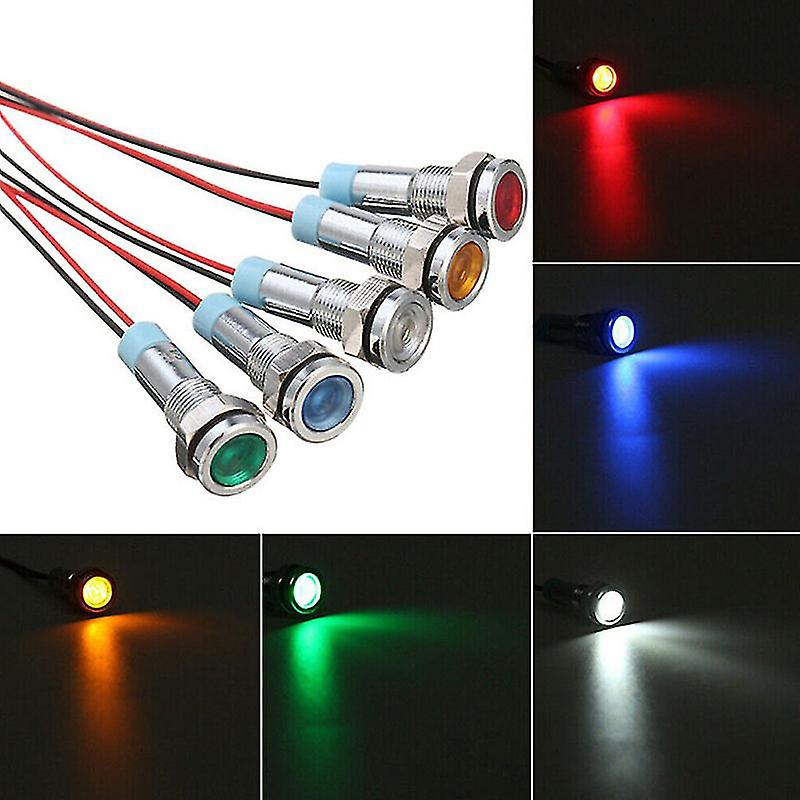 Voyant LED 8mm diverses couleurs